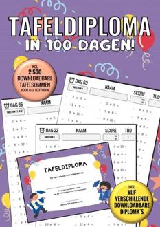 Tafeldiploma in 100 Dagen! -  Boeken & Meer (ISBN: 9789464803495)