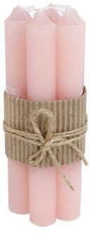 Tafelkaars lichtroze Ø2x16cm 7-delig