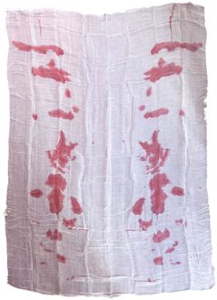 Tafelkleed bloed 213x152 cm Multikleur - Print