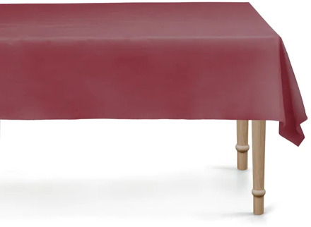 Tafelkleed Donkerrood (137x183cm) Rood - Zalm
