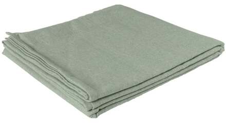 Tafelkleed groen - katoen - 140x240 cm