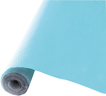 Tafelkleed op rol - papier - aqua blauw - 120cm x 5m
