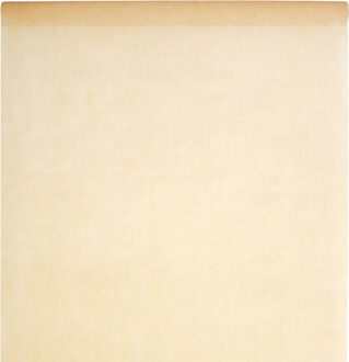 Tafelkleed op rol - polyester - ivoor wit - 120 cm x 10 m - Feesttafelkleden Crème