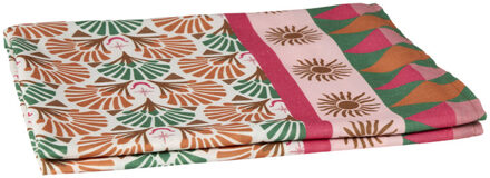 Tafelkleed print - multikleur - 140x240 cm