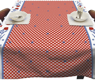 Tafelkleed/tafelzeil - Hollandse keuken print - 140 x 250 cm - rechthoekig - Buiten