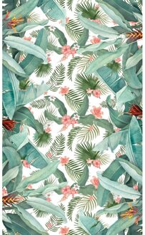 Tafelkleed Tropical Flowers 136x228cm Multikleur - Print