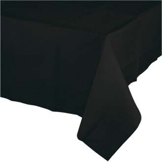 Tafelkleed zwart 274 x 137 cm