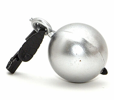 Tafelkleedgewichtjes/hangers - 4x - zwaar - kunststof - zilver - 3,5 cm