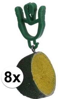 Tafelkleedgewichtjes - limoenen - tafelkleed gewichtjes - 8x stuks