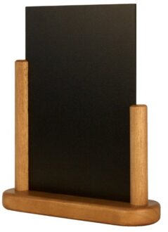 tafelkrijtbord Elegant ft A5, teak