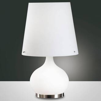 Tafellamp ADE, wit 58 cm Wit, aluminium