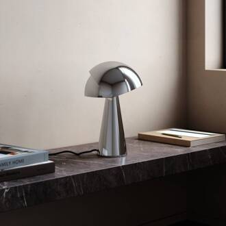 Tafellamp Align met kantelbare kap, chroom