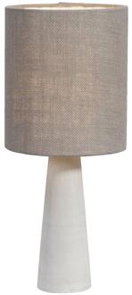 Tafellamp Allard - Donker - Ø20x46 Cm - Cement - Grijs