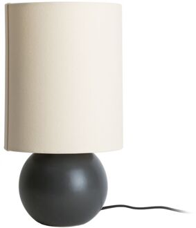 Tafellamp Alma Ball - Matt black Zwart