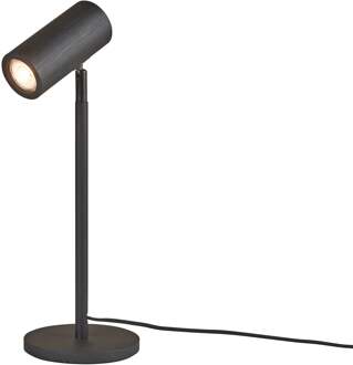 Tafellamp  bamboe Java h.47cm, LED3W GU10, zwart