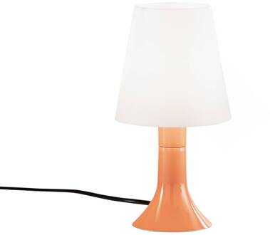 Tafellamp BINGO Lumetto, oranje/wit, 24,5 cm, kunststof oranje, wit
