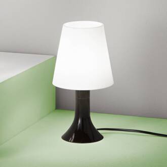 Tafellamp BINGO Lumetto, zwart/wit, hoogte 24,5 cm zwart, wit