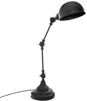 Tafellamp/bureaulampje Design Light Classic - zwart - H55 cm - Bureaulampen