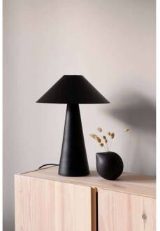 tafellamp Cannes, zwart, hoogte 40 cm