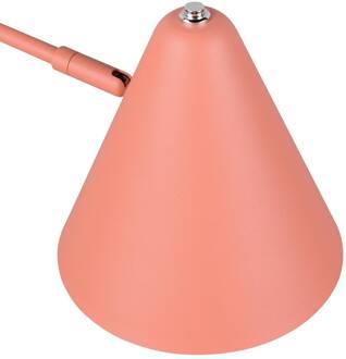 Tafellamp Cosima, abrikoos, hoogte 50 cm, metaal