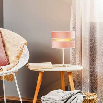 Tafellamp Golden Duo hoogte 30 cm lichtroze/goud lichtroze, wit, goud