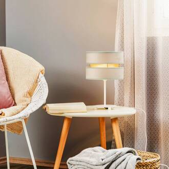 Tafellamp Golden Duo hoogte 30 cm mintgroen/goud mintgroen, wit, goud