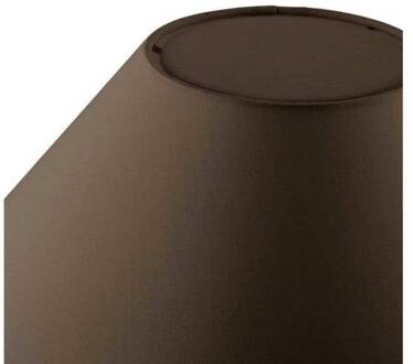 tafellamp IRIS, bruin, hoogte 39 cm