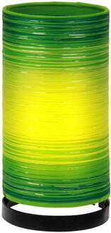 Tafellamp Julie met draad omwikkeld, groen