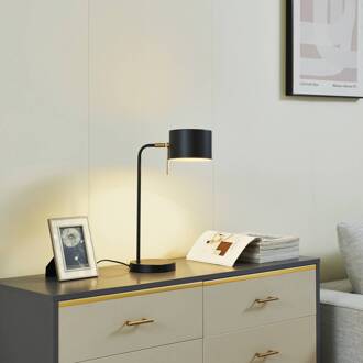 tafellamp Kaida, zwart, metaal