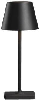 Tafellamp Kimo - Ø14,5 X 38,5 Cm - Metaal - Zwart - 14.5x14.5x38.5 Cm