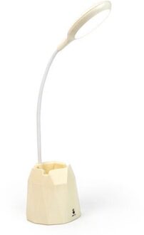 Tafellamp Leds Usb Touch Night Light Traploos Dimmen Bureaulamp Oogbescherming Leren Multifunctionele Beugel Pen Houder WT