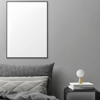 Tafellamp Lunar met gouden voet, Ø 12 cm wit mat, messing geborsteld