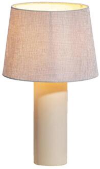 Tafellamp Murcia E27 - Beton - 51xØ31 Cm - Cement - Grijs - 30x30x51 Cm