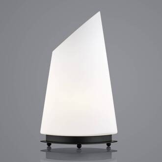 tafellamp Navigare, 42 cm zwart, opaalwit