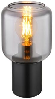 Tafellamp Ninjo Metaal Zwart Dof 1x E27