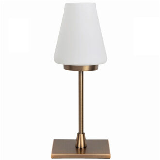 Tafellamp Oscar Touch H 27 Cm Ø 10 Cm Brons Champagnekleurig
