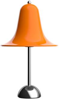 tafellamp Pantop, oranje, hoogte 23 cm, metaal, E14 oranje, chroom