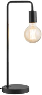 Tafellamp Praag - Mat - 49,5x15x19 Cm - Metaal - Zwart