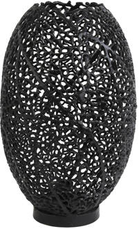 Tafellamp SINULA - 33x33x52cm - Zwart