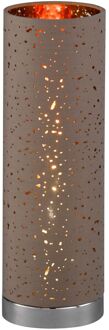 Tafellamp Thor Taupe/koper E14