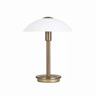 Tafellamp Touch H 26 Cm Ø 20 Cm Brons Champagnekleurig