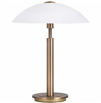 Tafellamp Touch H 35 Cm Ø 30 Cm Brons Champagnekleurig