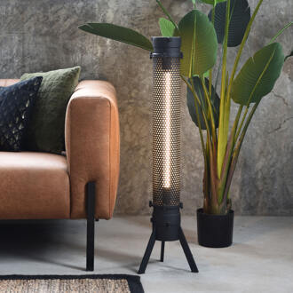 Tafellamp Tube - Zwart Metaal