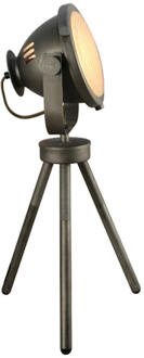 Tafellamp Tuk-Tuk - Burned Steel Metaal Grijs