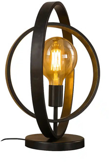 Tafellamp Turn Around H 43 cm mat zwart