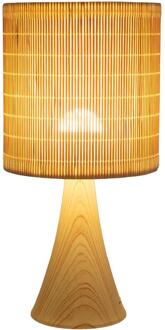 Tafellamp USB oplaadbaar 24,5x12cm bruin