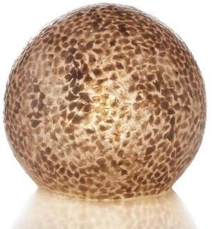 Tafellamp Wangi Ball Gold Ball 40cm Ø Bruin