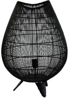 Tafellamp YUMI - 40x40x56cm - Zwart