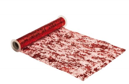 Tafelloper Rood Shiny 29cm x 5m Rood - Zalm
