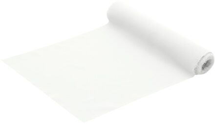 Tafelloper Wit Touch of Wind (500x28cm) Wit - Transparant